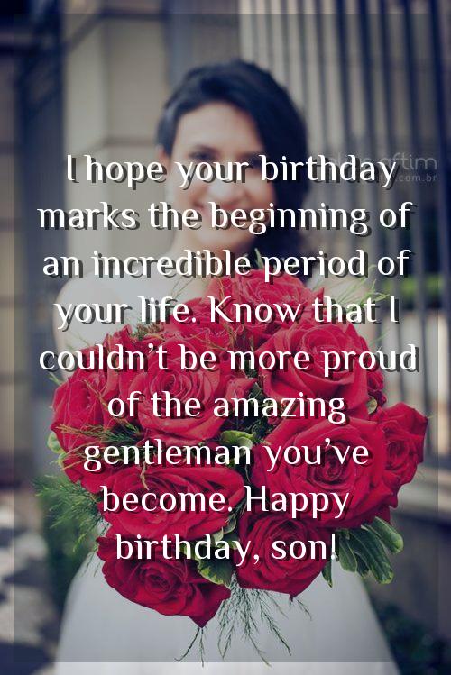 happy birthday message for son
